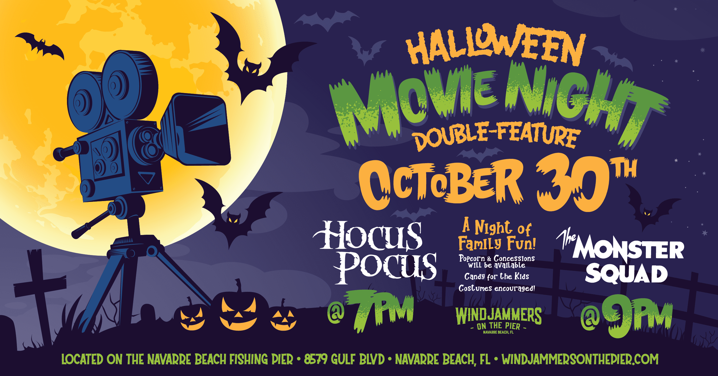 Halloween Movie Night Double-Feature
