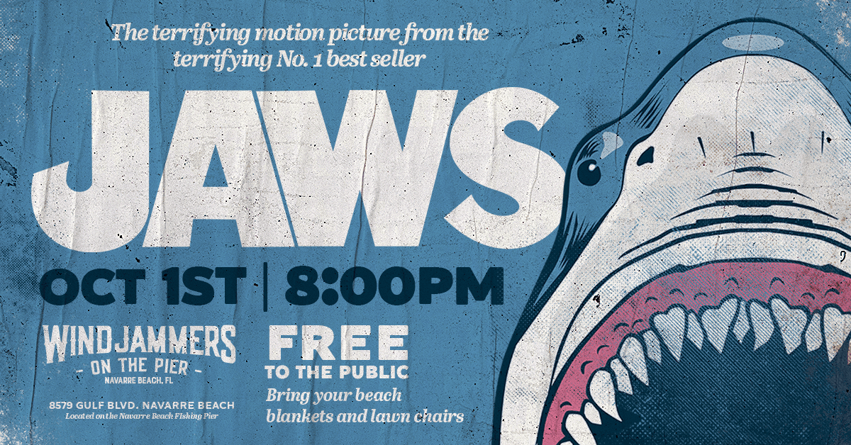 Movies on the Beach Featuring: JAWS
